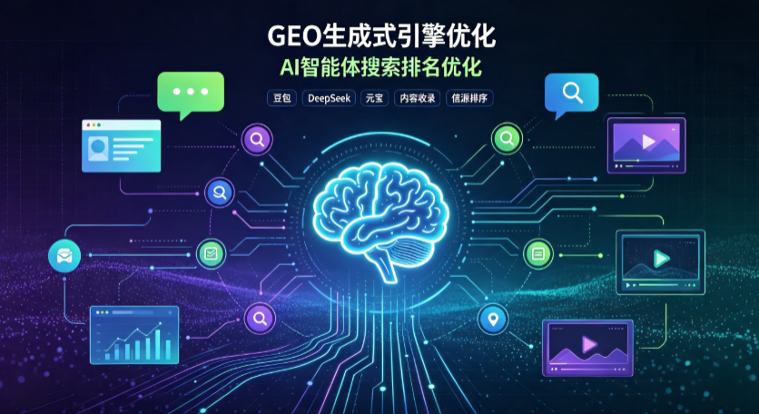 绥化市GEO 浪潮来袭：生成式引擎优化崛起，创作者争抢豆包、DeepSeek、元宝智能体流量入口